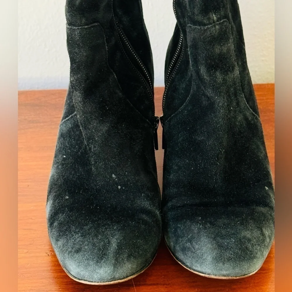 Kate Spade Lora Black Suede Leather Over-the-Knee Women's Boots
